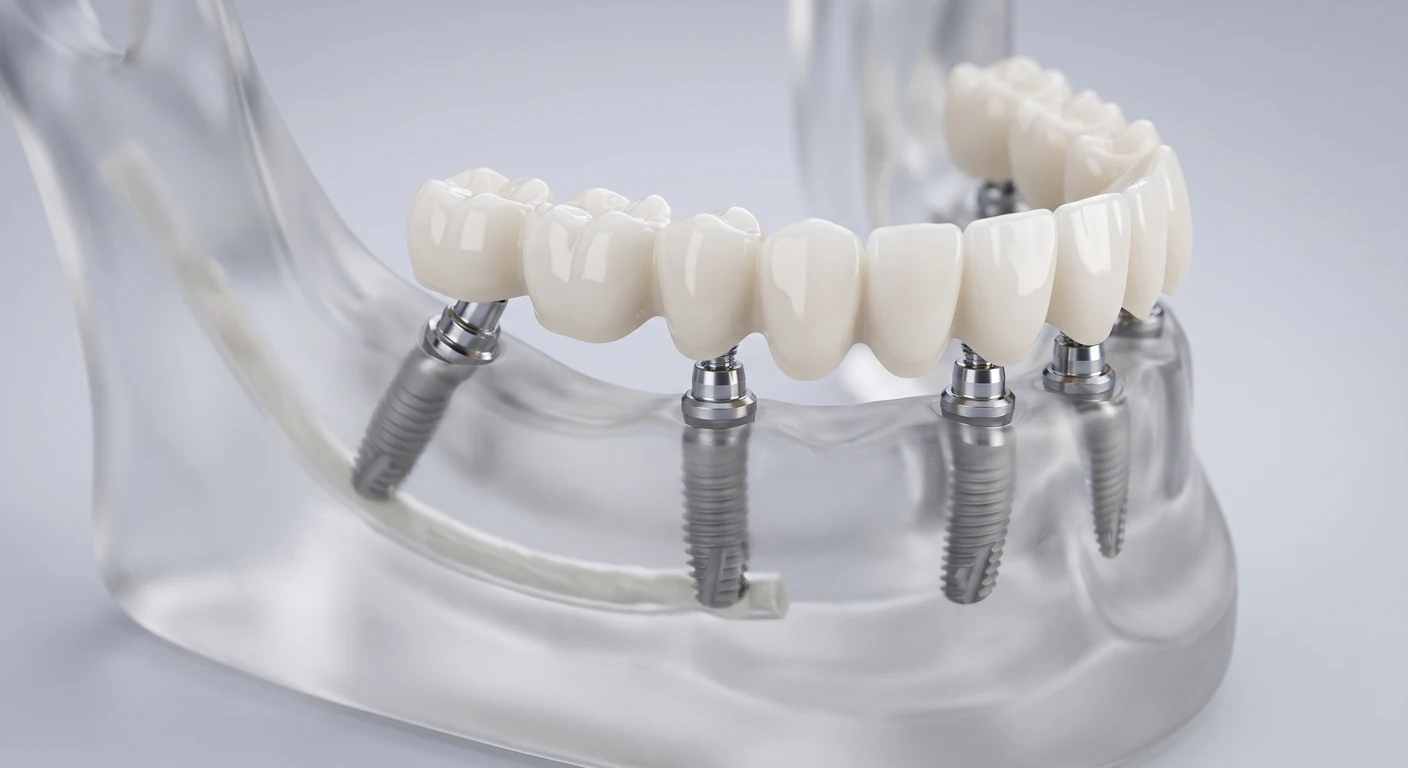Teeth In A Day Dental Implants Graphical Illustration